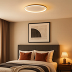 Plafonnier anneau moderne et épuré