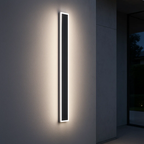 Moderne slanke LED wandlamp