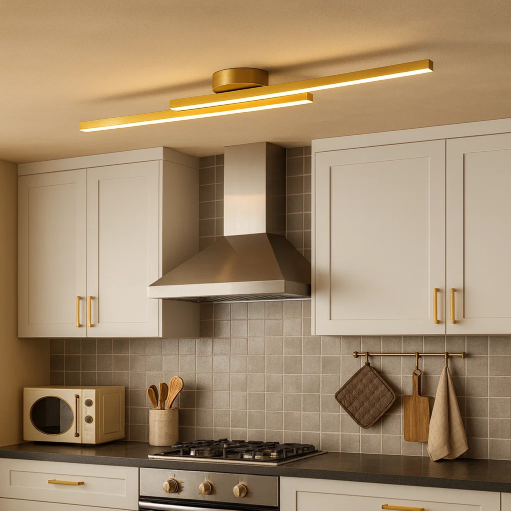 Strakke moderne plafondlamp