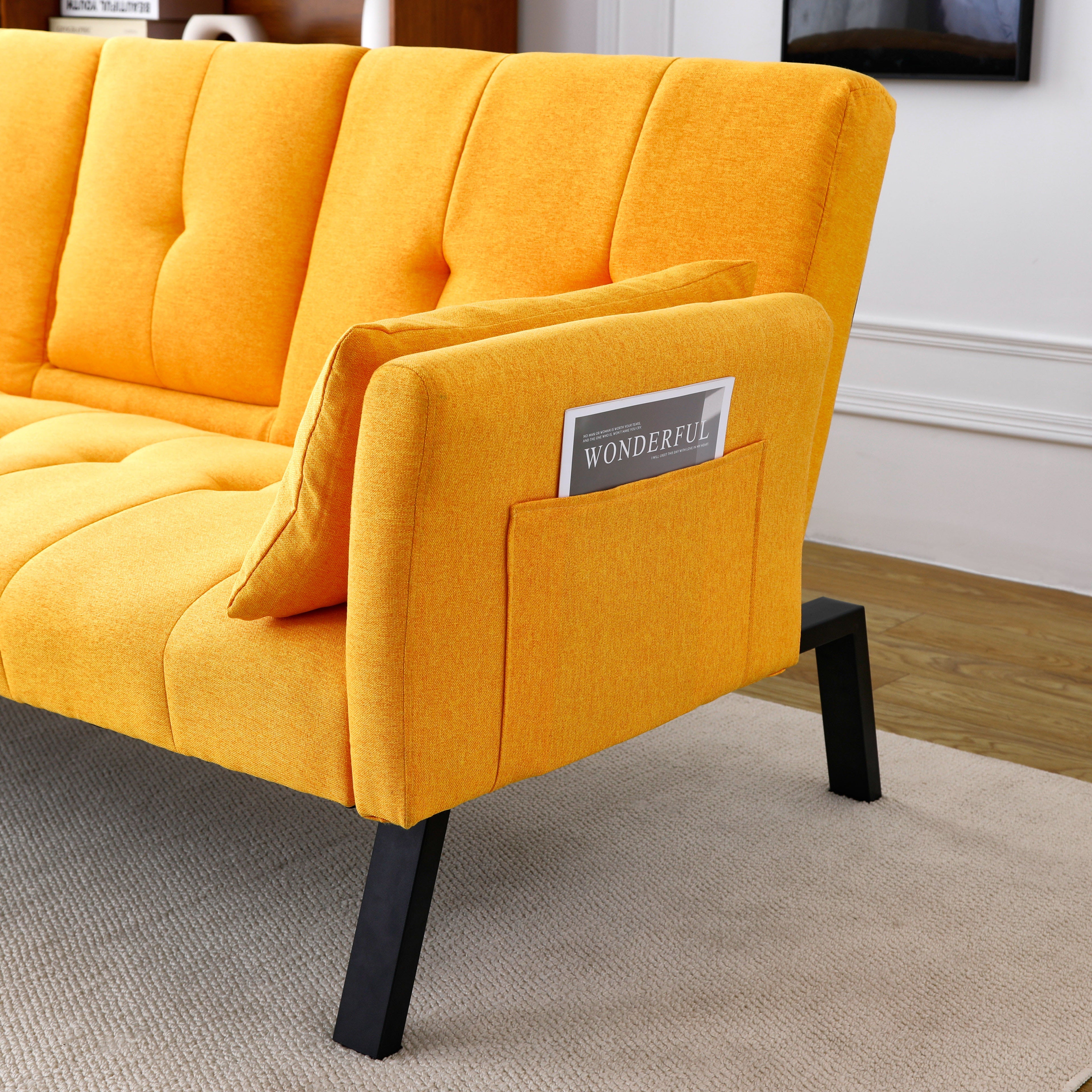 Bente Storage Linen Sofa