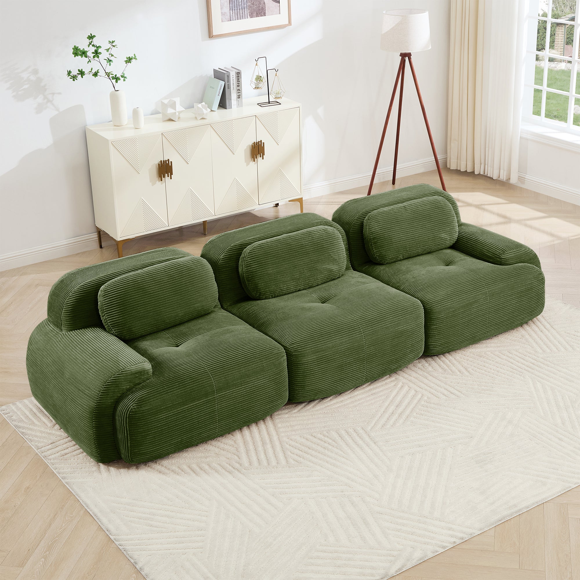 Bodil Curved 82" Sofa