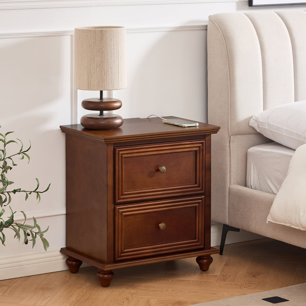 Oda Walnut Nightstand