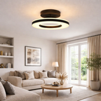 Ronde LED ring plafondlamp voor rustig licht