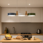 Scandinavische hanglamp met ronde bollen