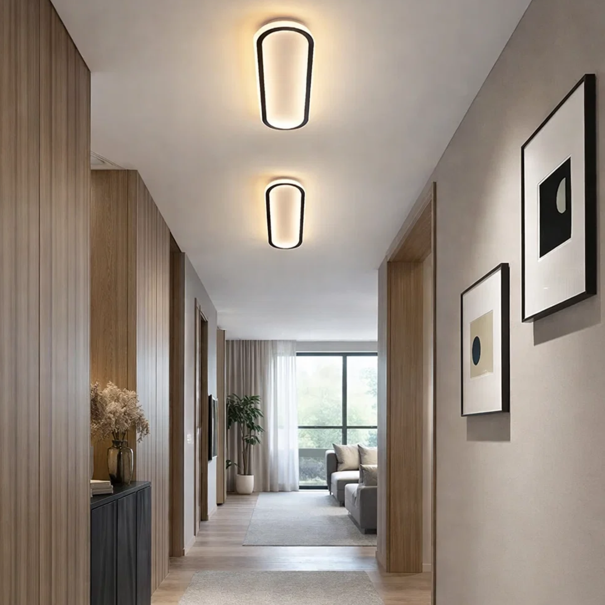 Lampa uasteorainn fada tanaí nua-aimseartha