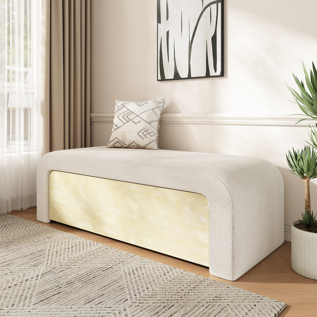 Siv Boucle Ottoman