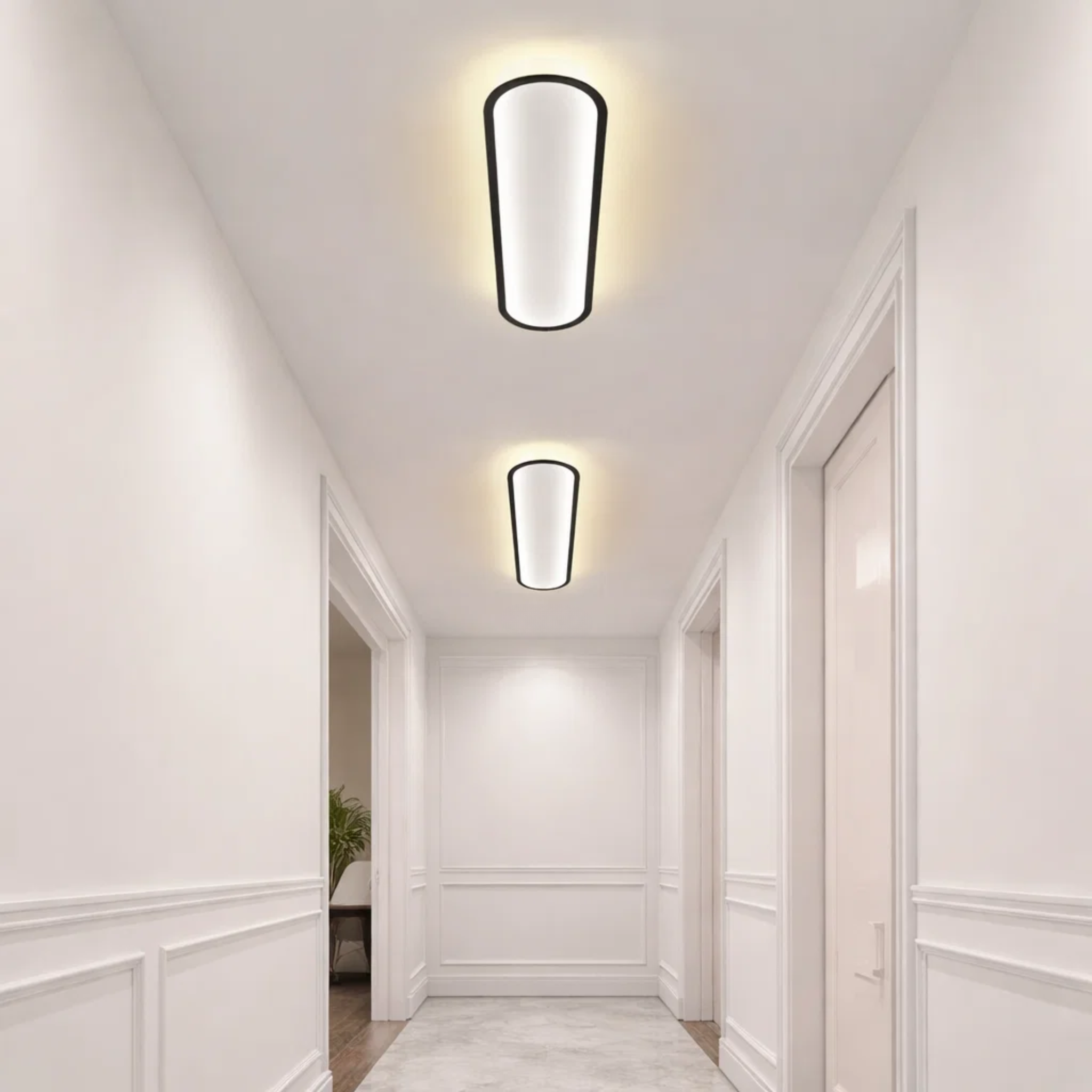 Lampa uasteorainn fada tanaí nua-aimseartha