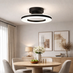 Ronde LED ring plafondlamp voor rustig licht