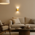 Strakke LED-wandlamp met licht naar boven en beneden