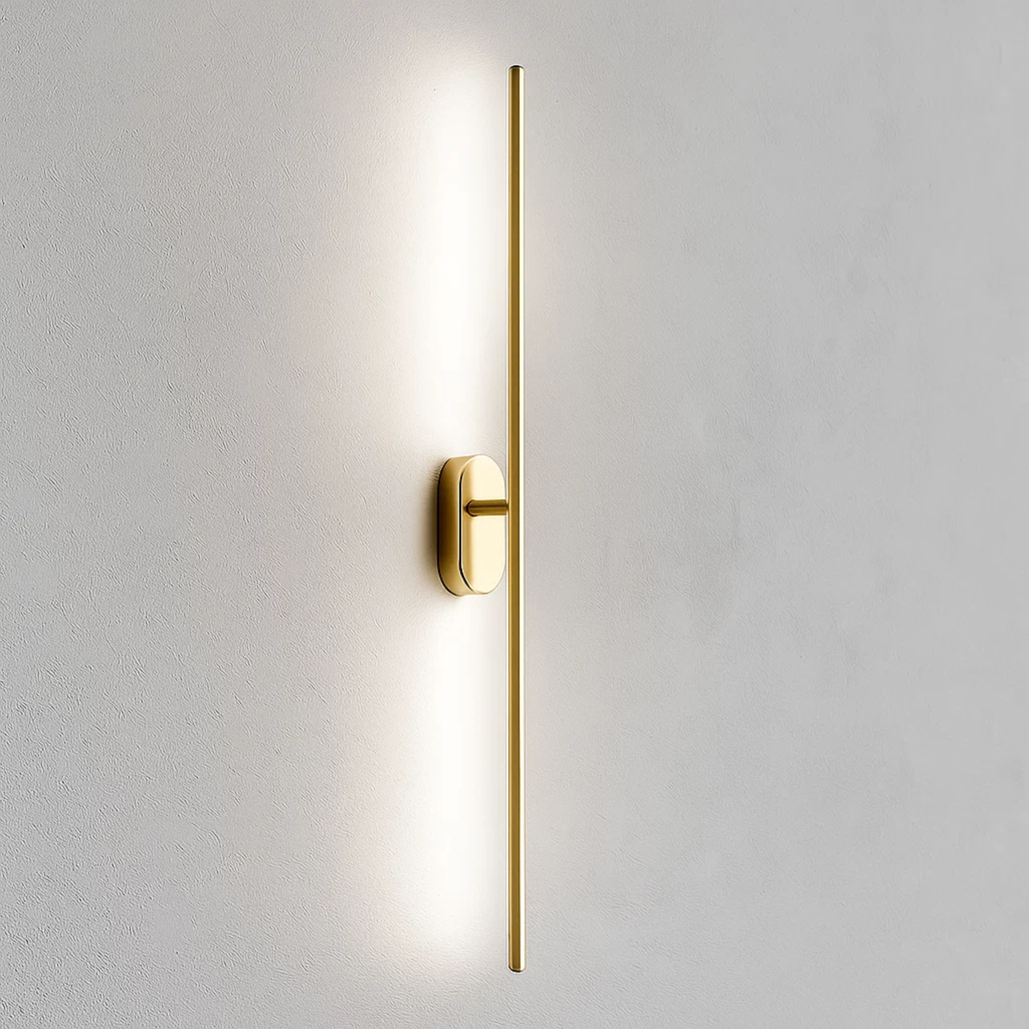 Moderne minimalistische lineaire strip wandlamp