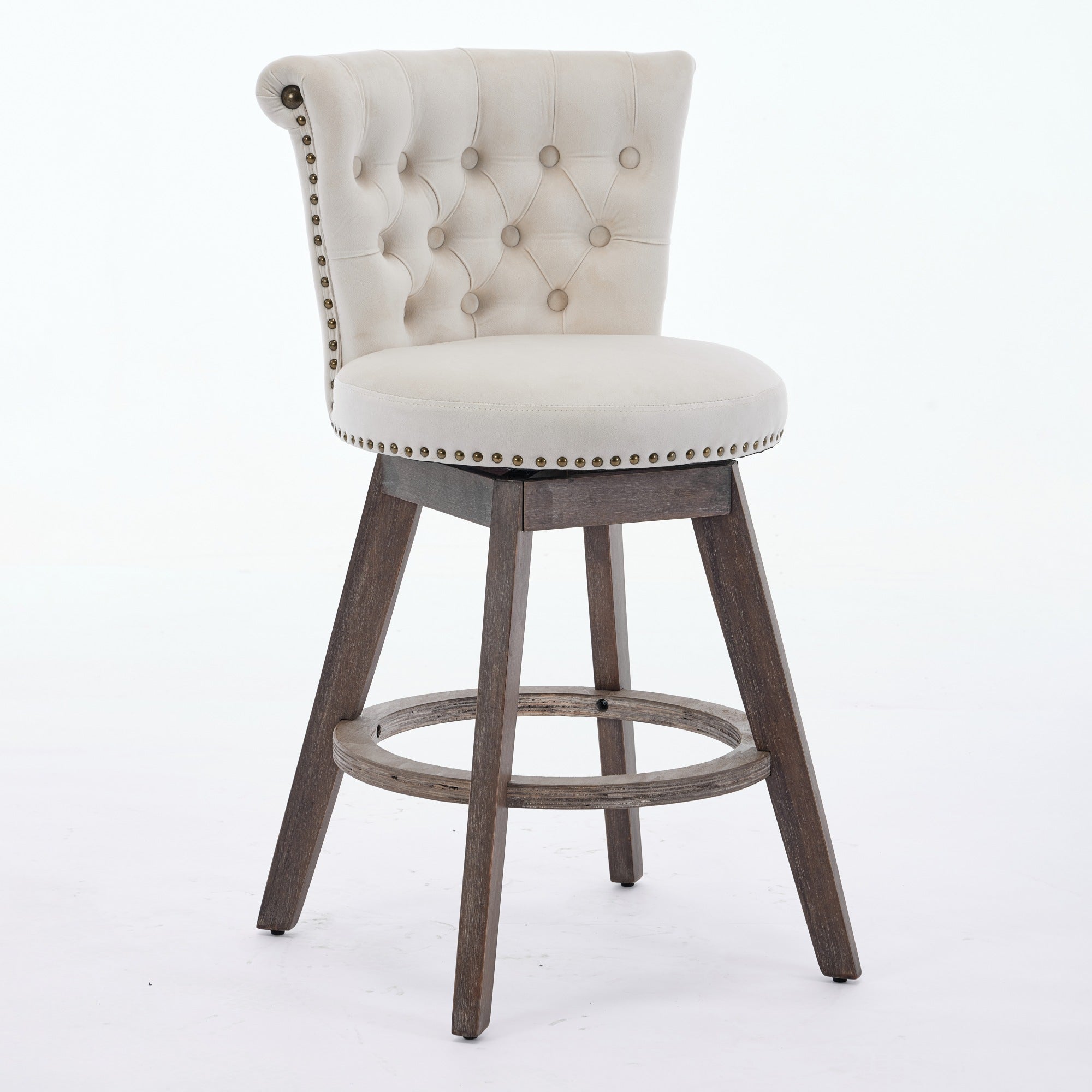 Inger Swivel Velvet Dining Chair