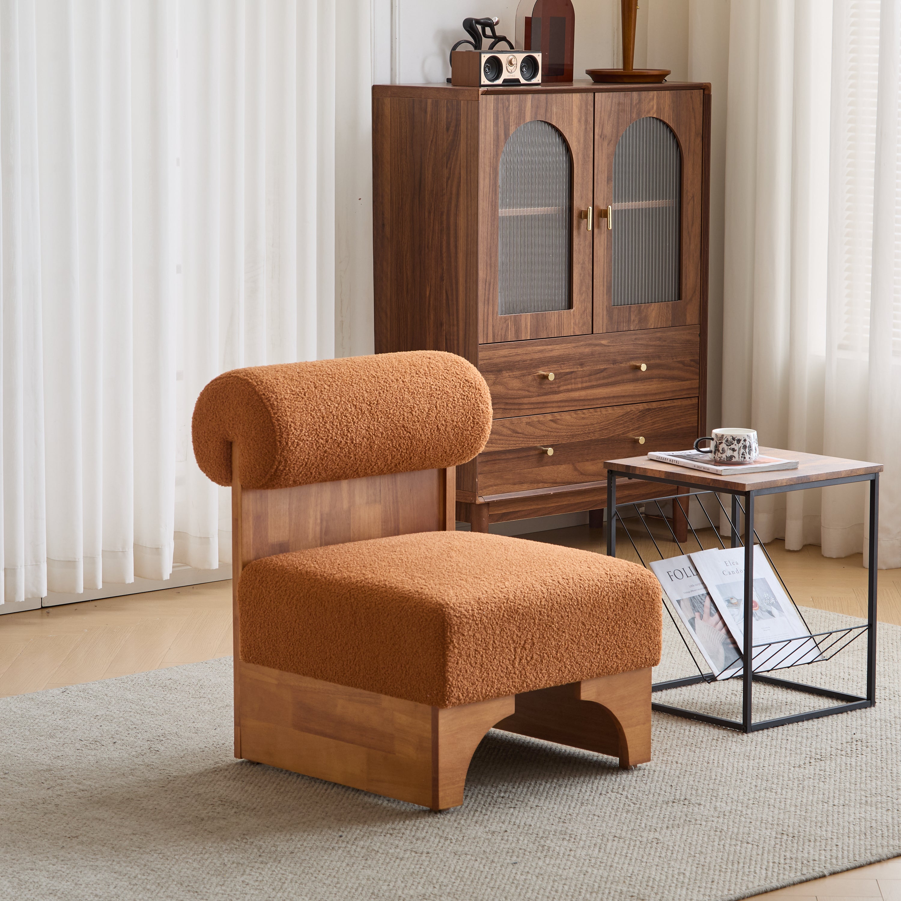 Espen Boucle Accent Chair