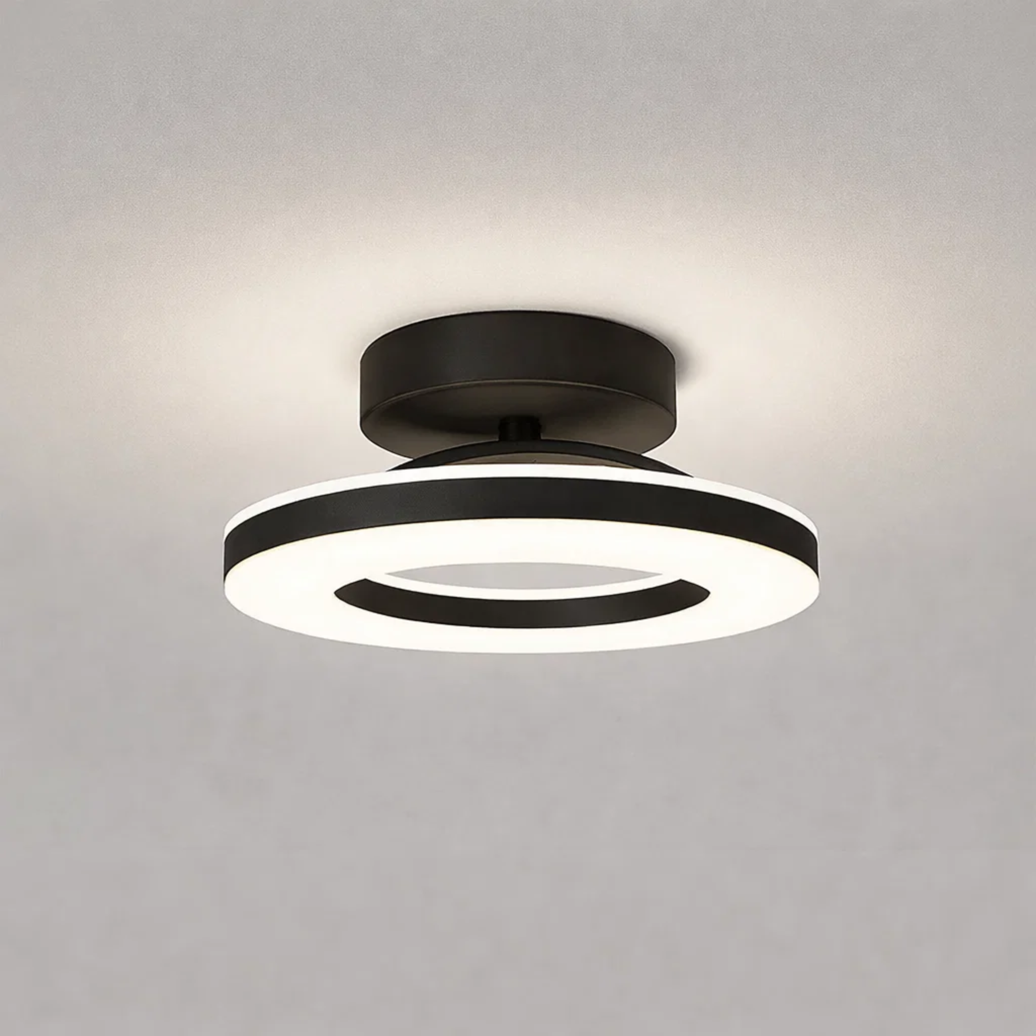 Ronde LED ring plafondlamp voor rustig licht