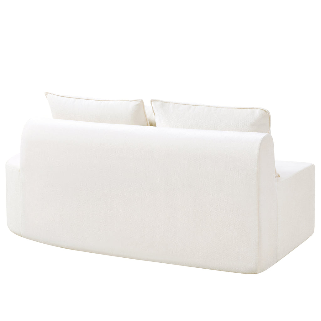 Embla 2-Piece Curved Sectional Sofa
