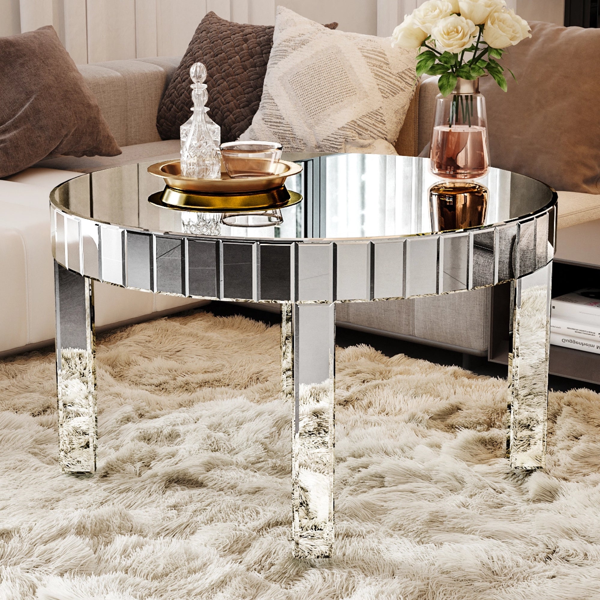 Vera Fluted Coffee Table