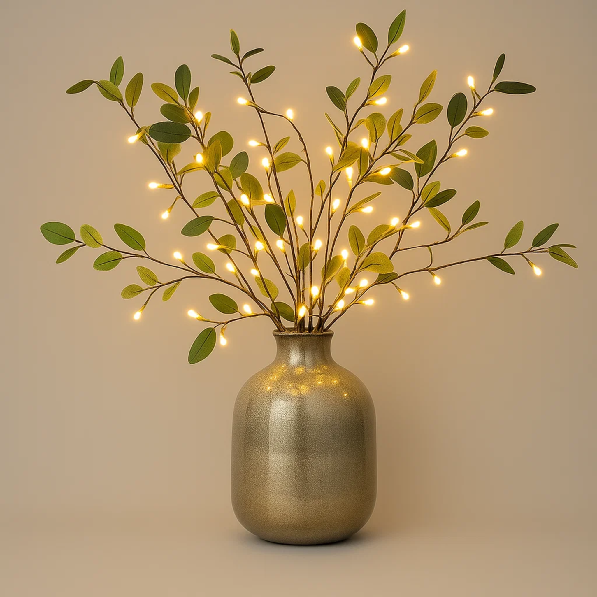 LED-lichttakken voor gebruik in een vaas of pot