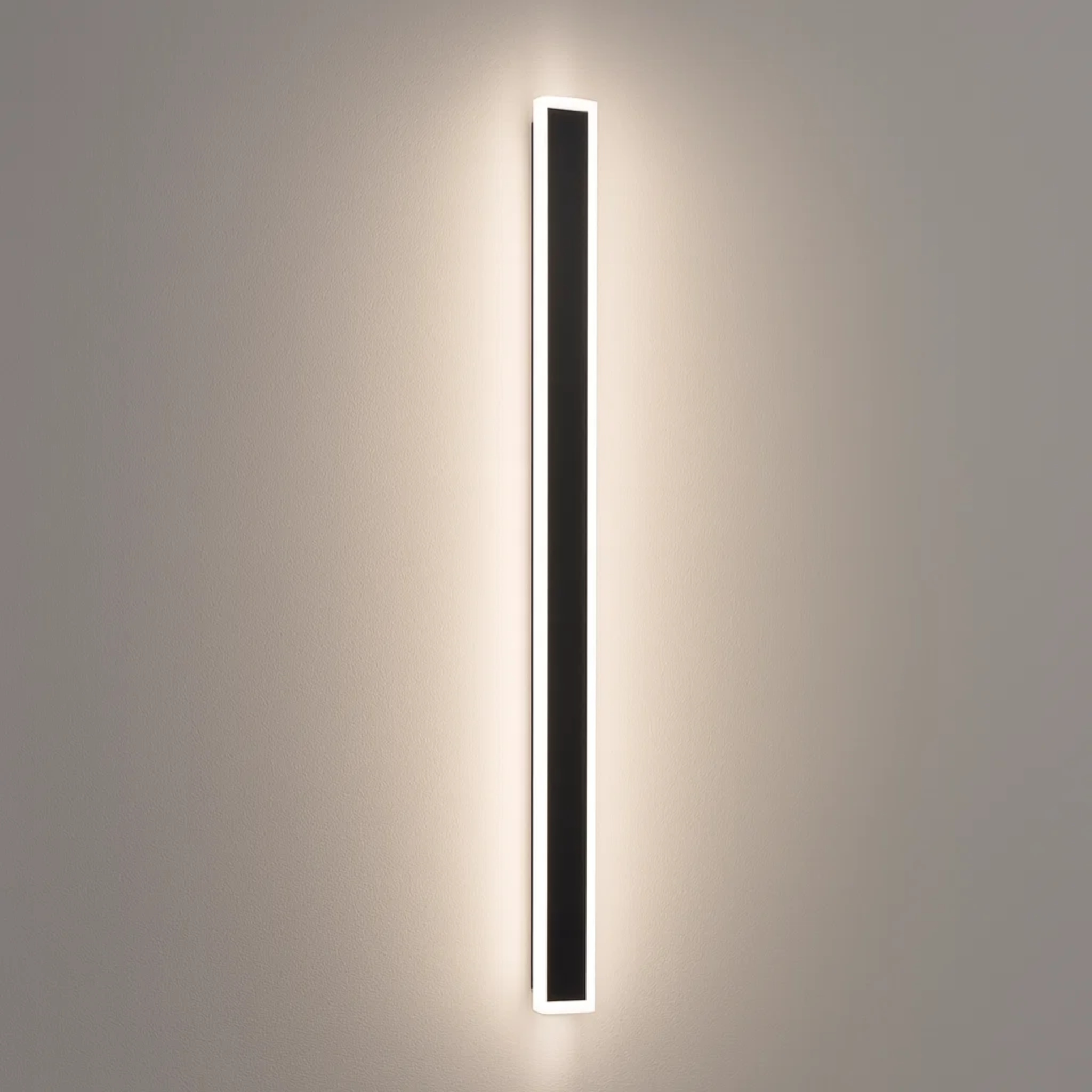 Moderne slanke LED wandlamp