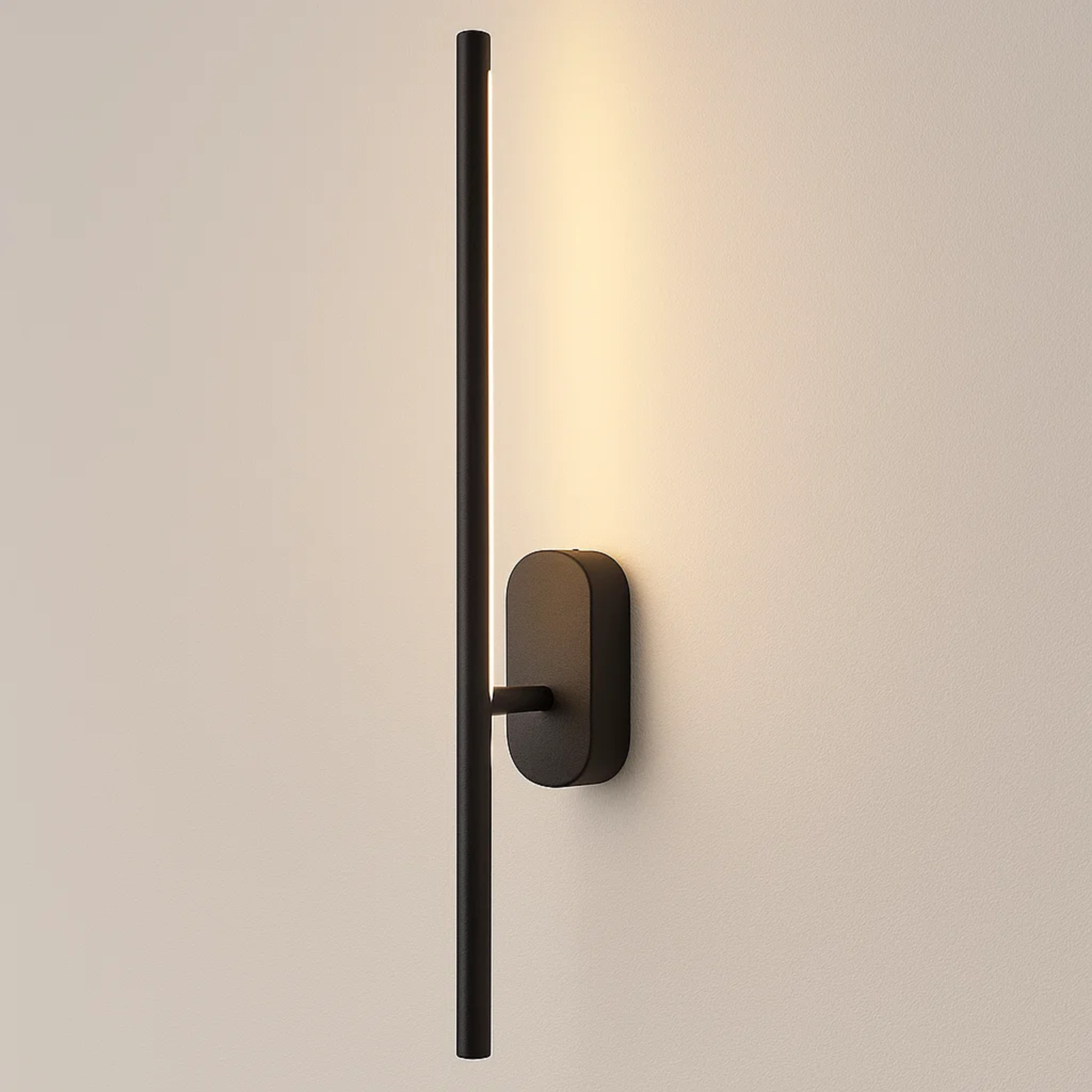 Moderne minimalistische lineaire strip wandlamp