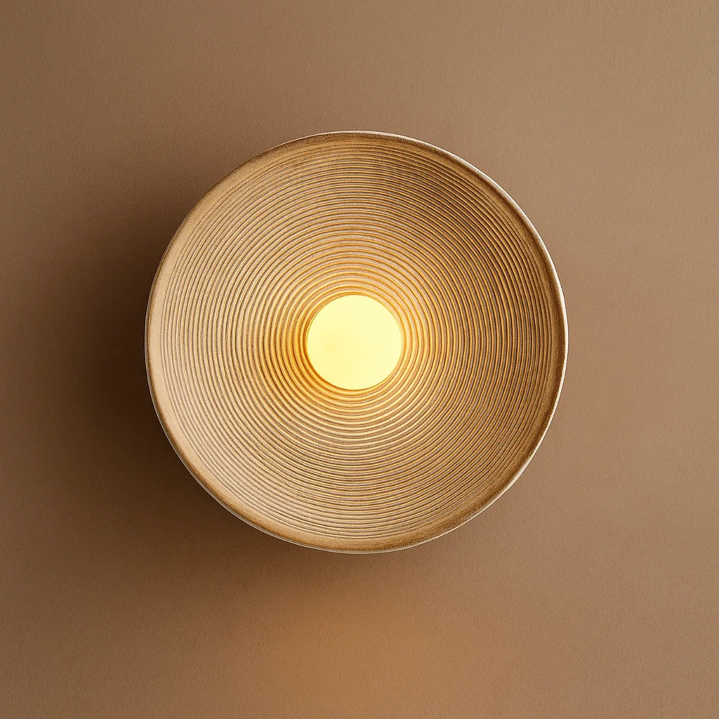 Japanse wandlamp met zacht licht