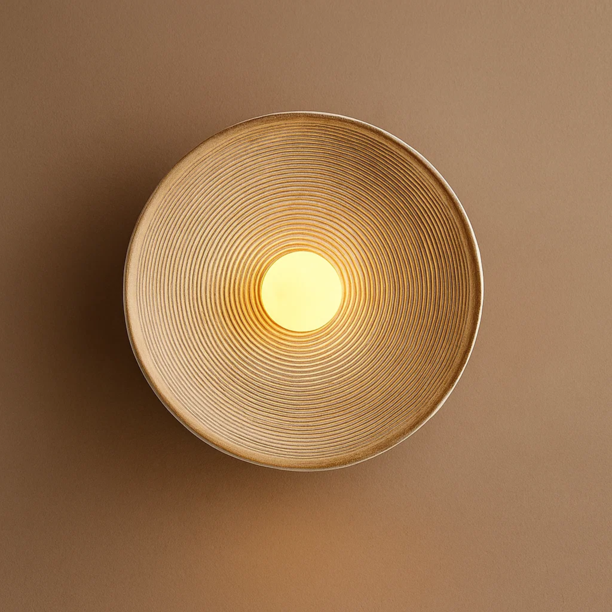 Japanse wandlamp met zacht licht