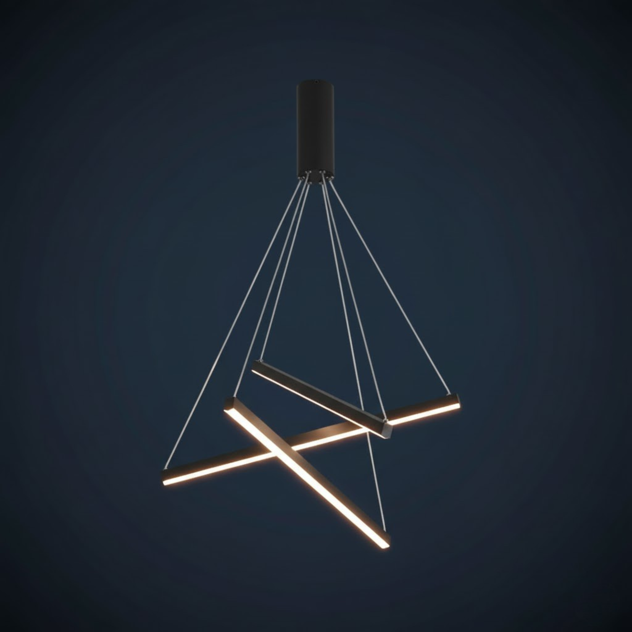 Minimalistische LED-staaf hanglampen