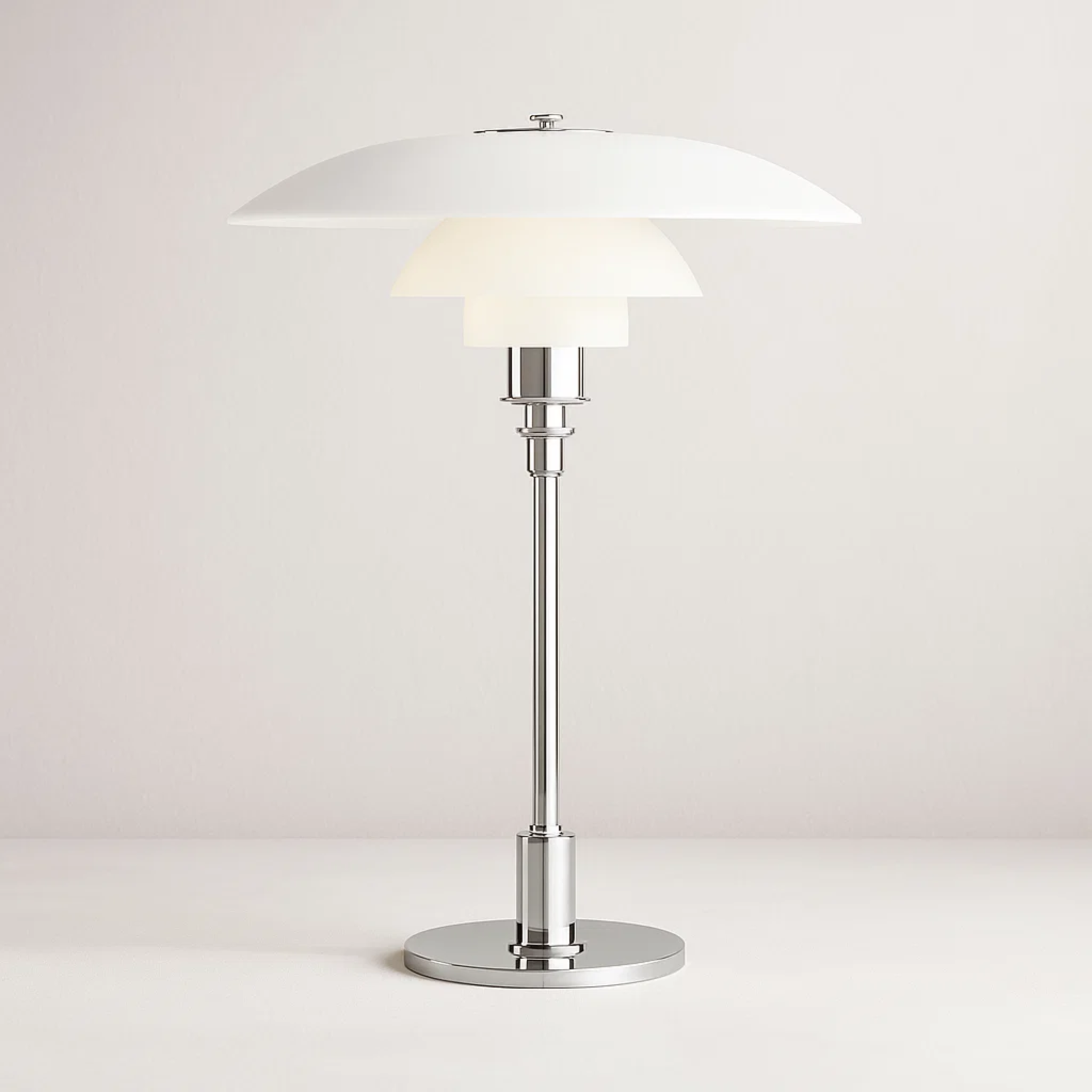 Tafellamp in retro design voor een warme sfeer