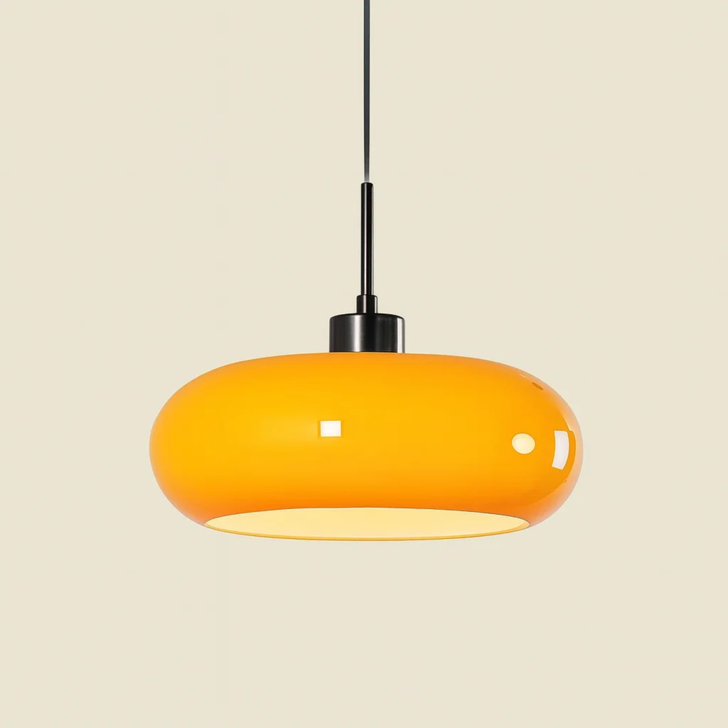 Bauhaus hanglamp met zachte glans