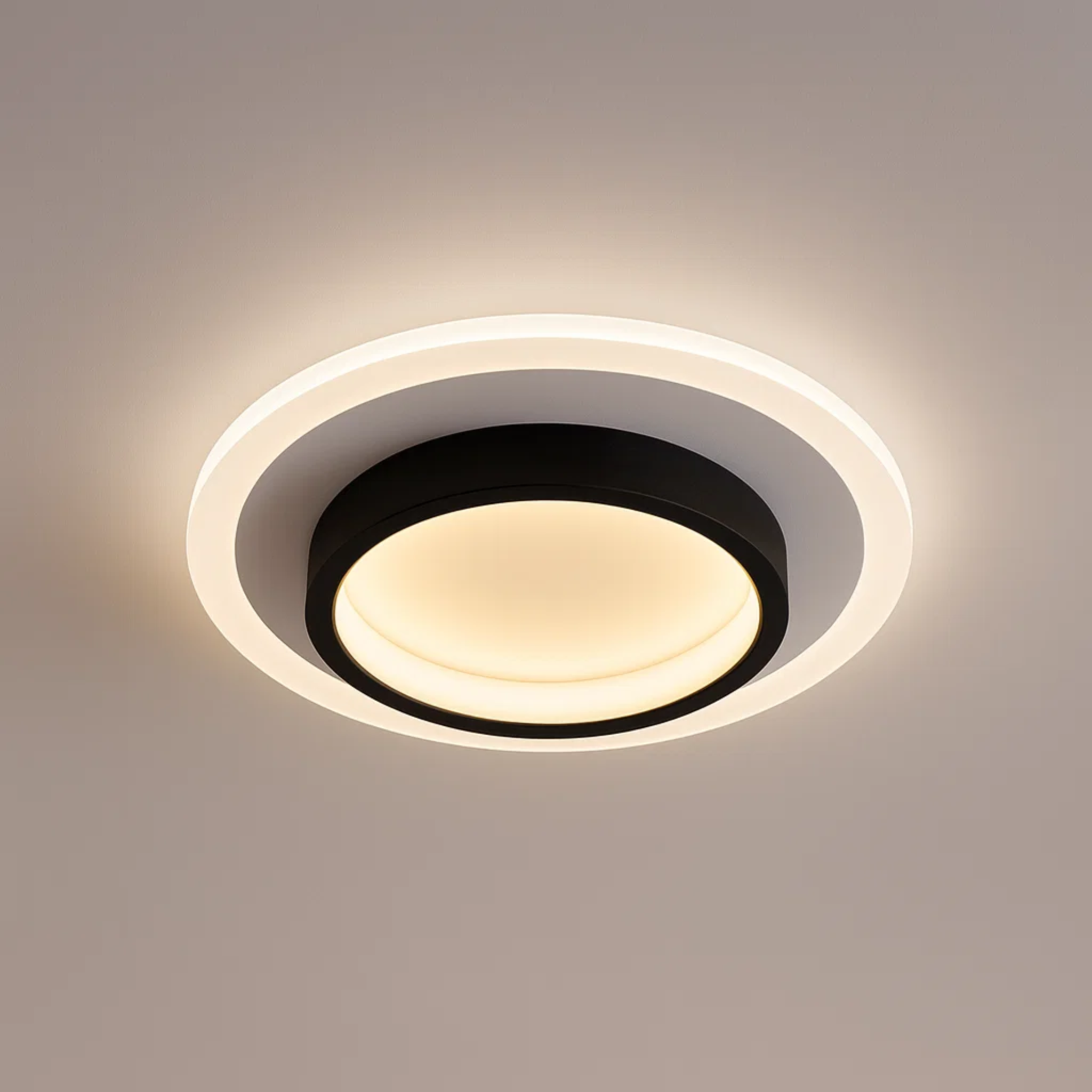 Strakke ring plafondlamp voor een moderne sfeer