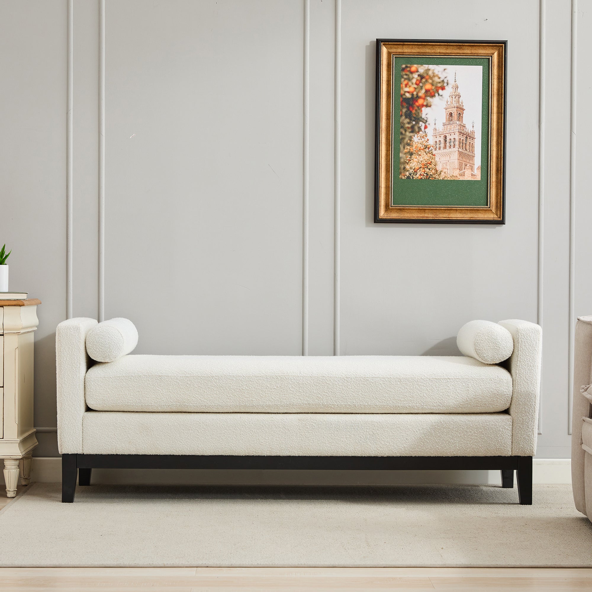 Gorm Boucle Bench