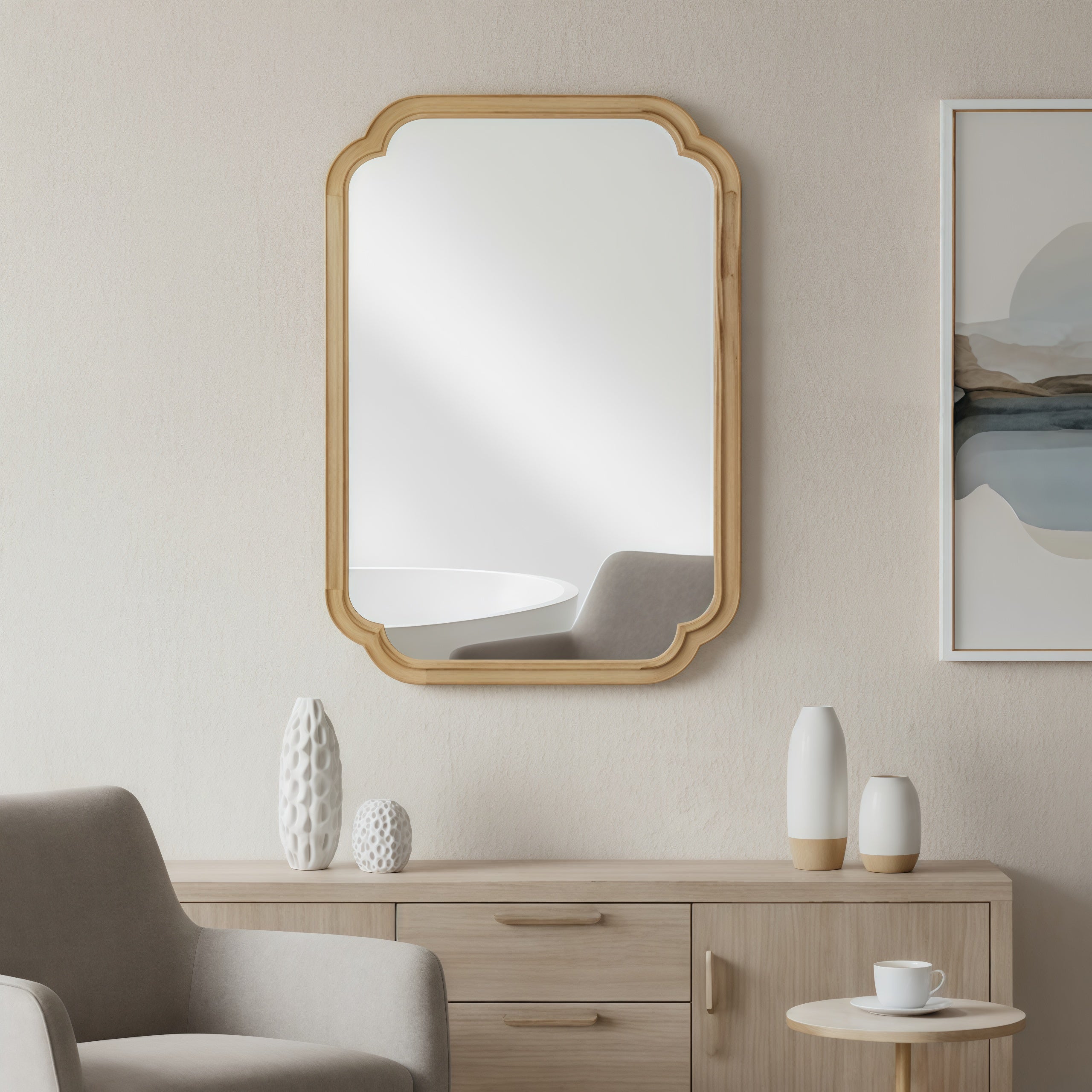 Hasse Round Wall Mirror