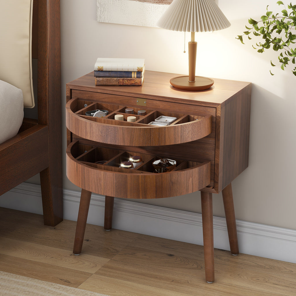 Fenn Walnut Nightstand