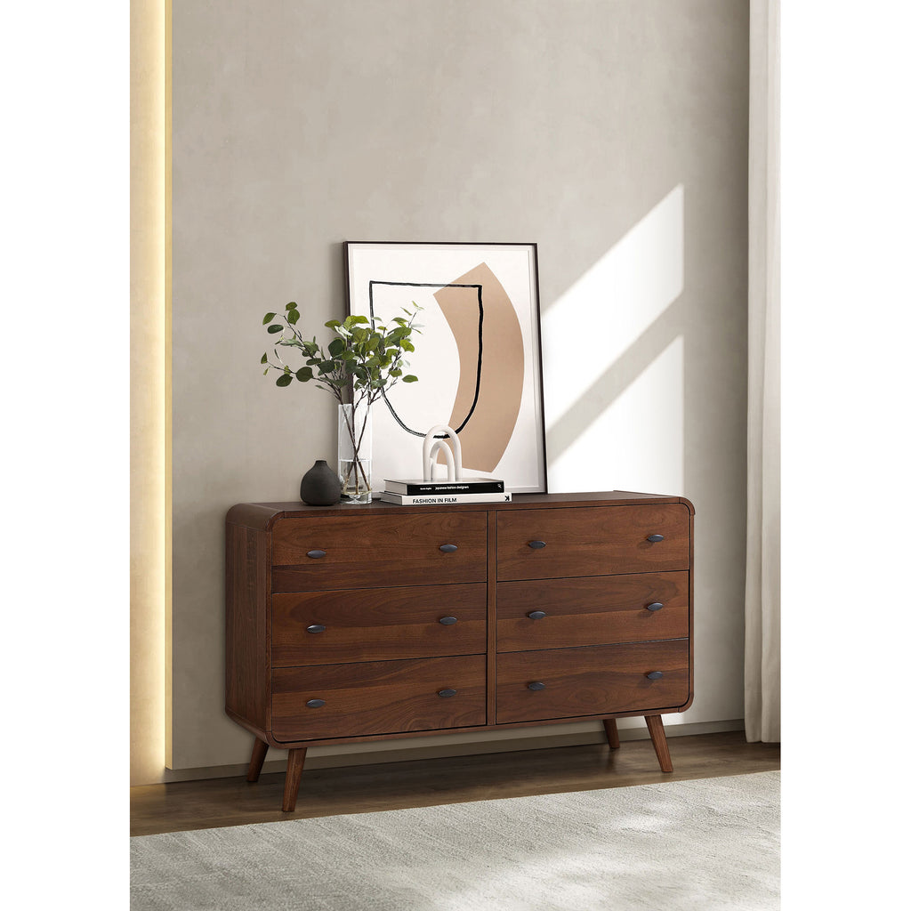 Hege Walnut Dresser