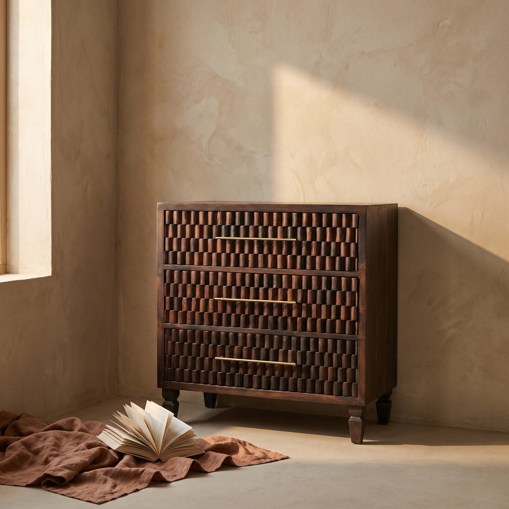 Marna Carved Chest of Drawers