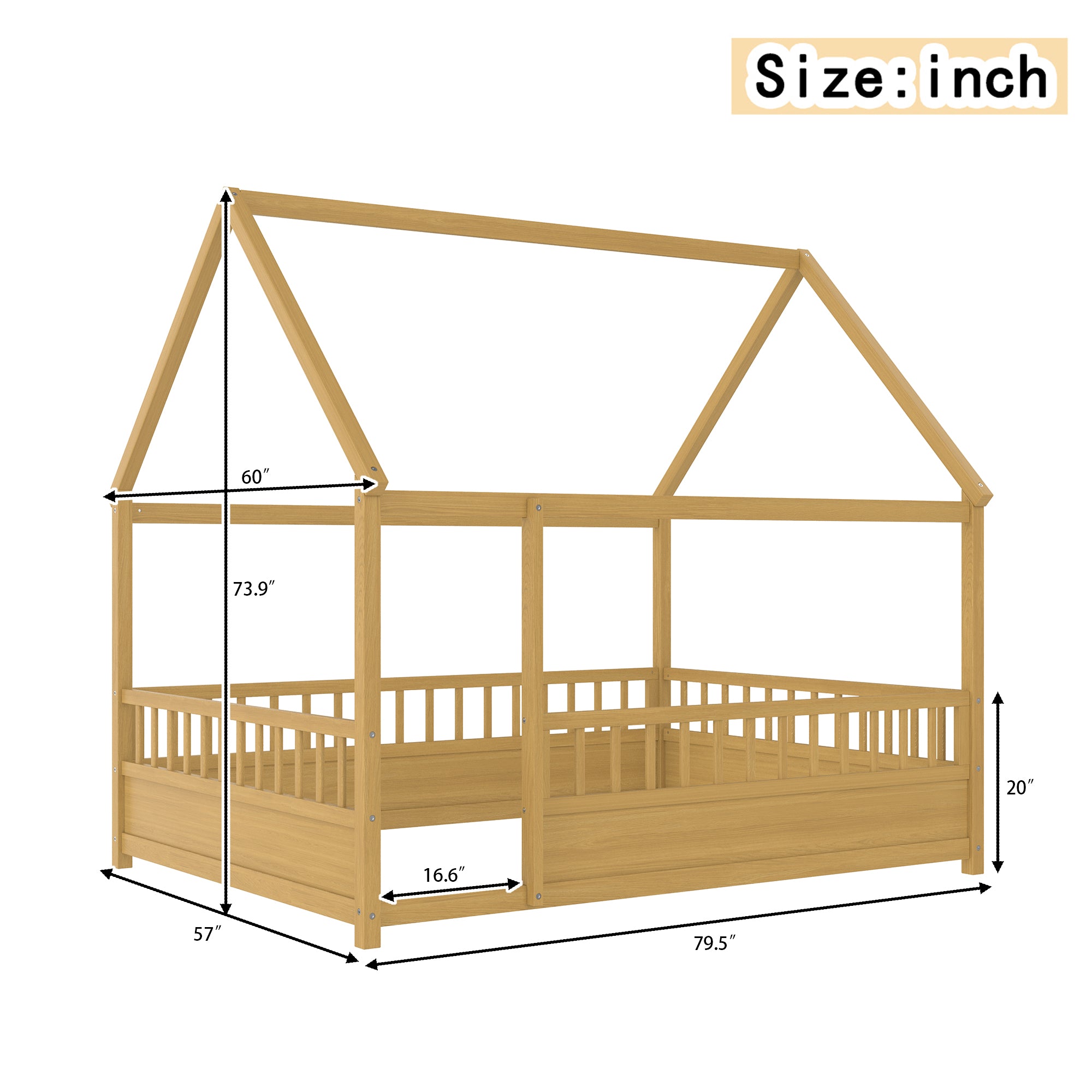 Nikoline Full Bed Frame