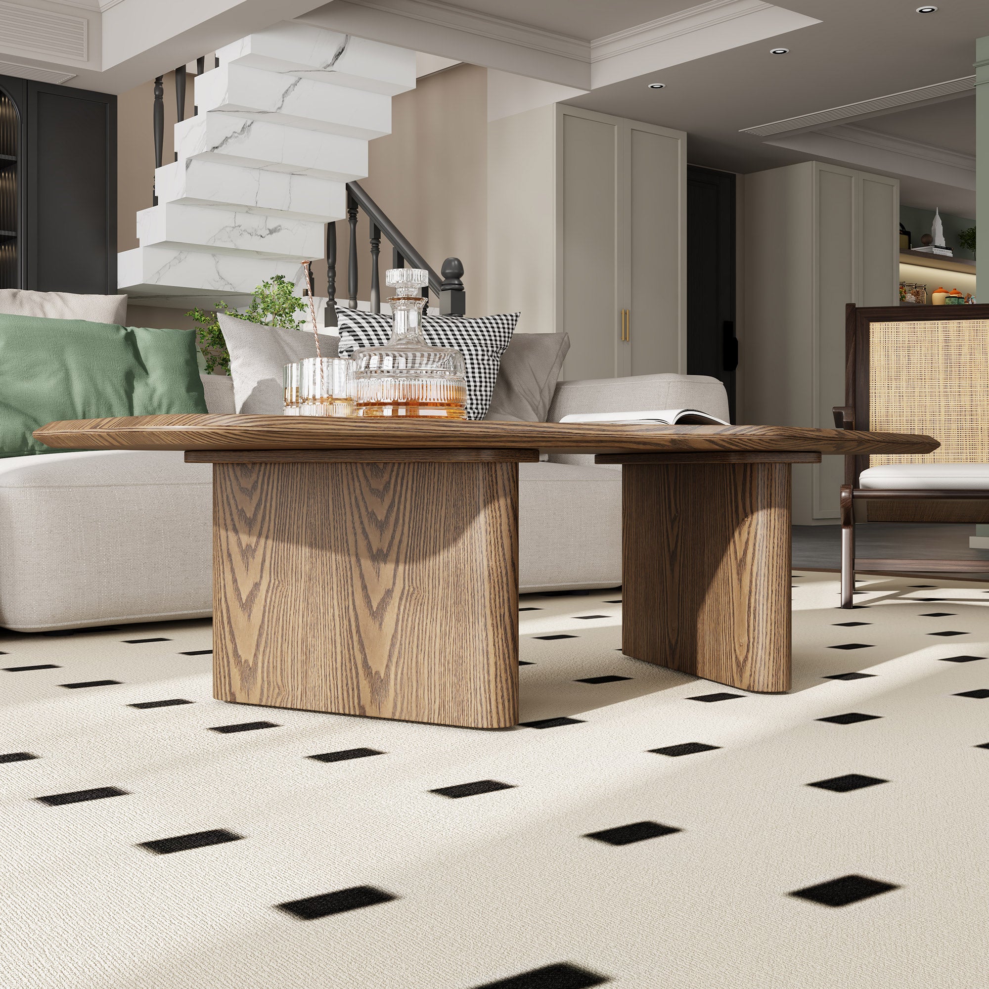 Ronja Solid Wood Coffee Table