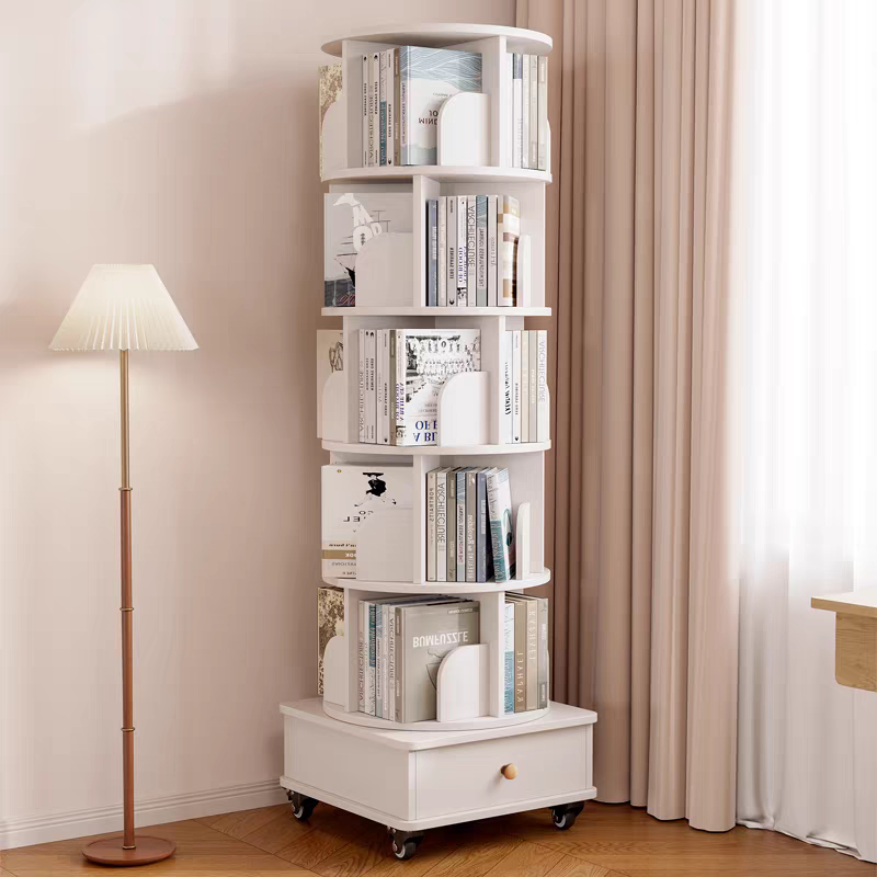 Polly Storage Walnut Bookshelf