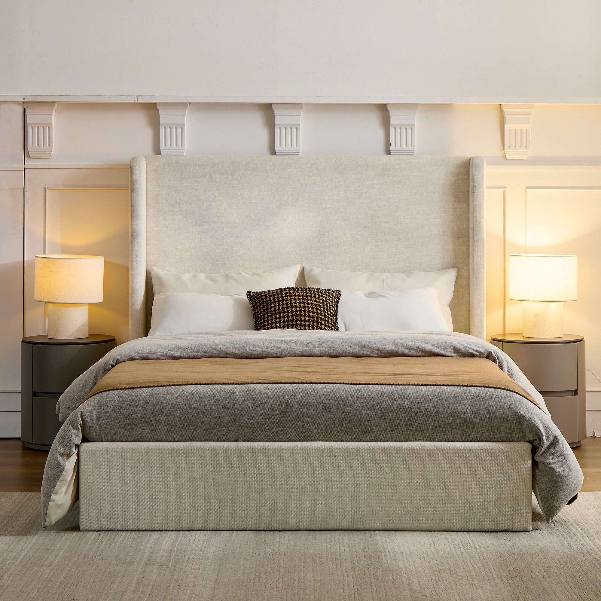 Knud Queen Platform Bed Frame
