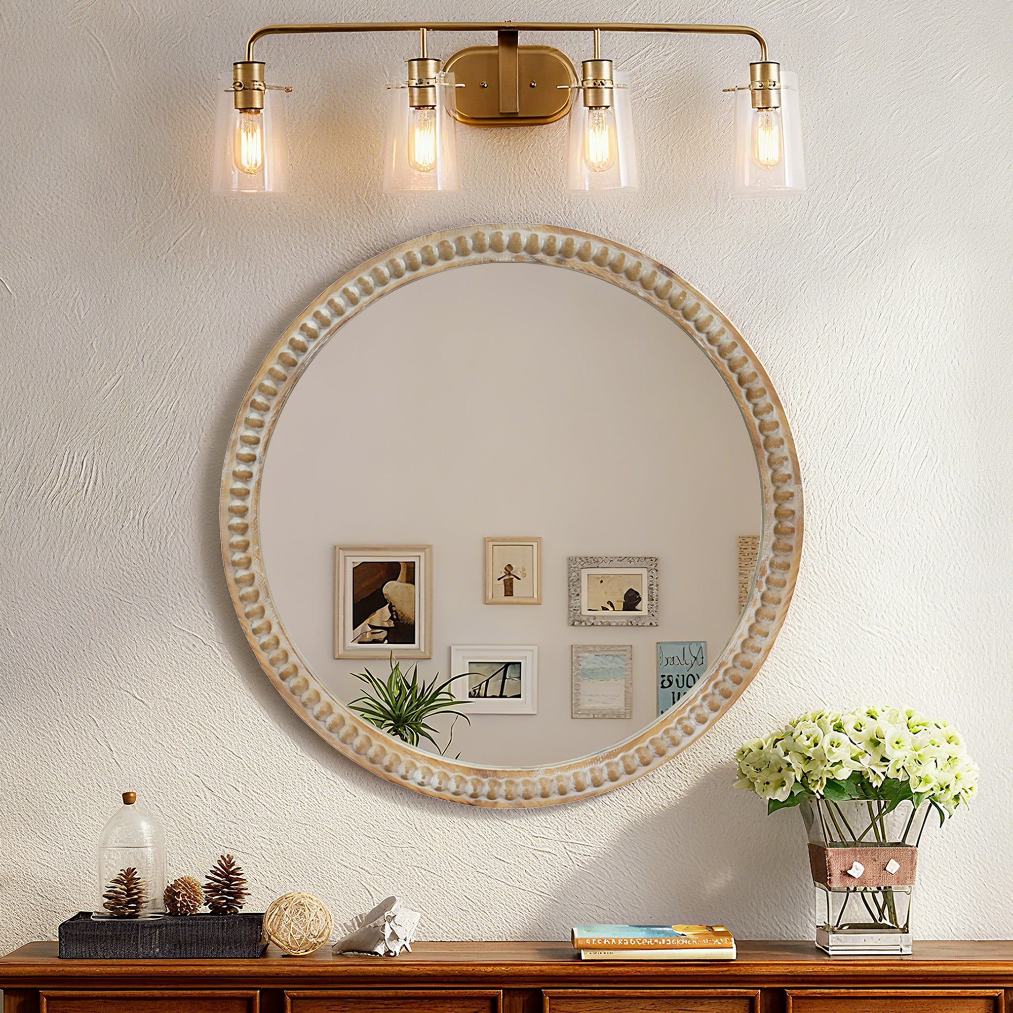Dyveke Round Wall Mirror