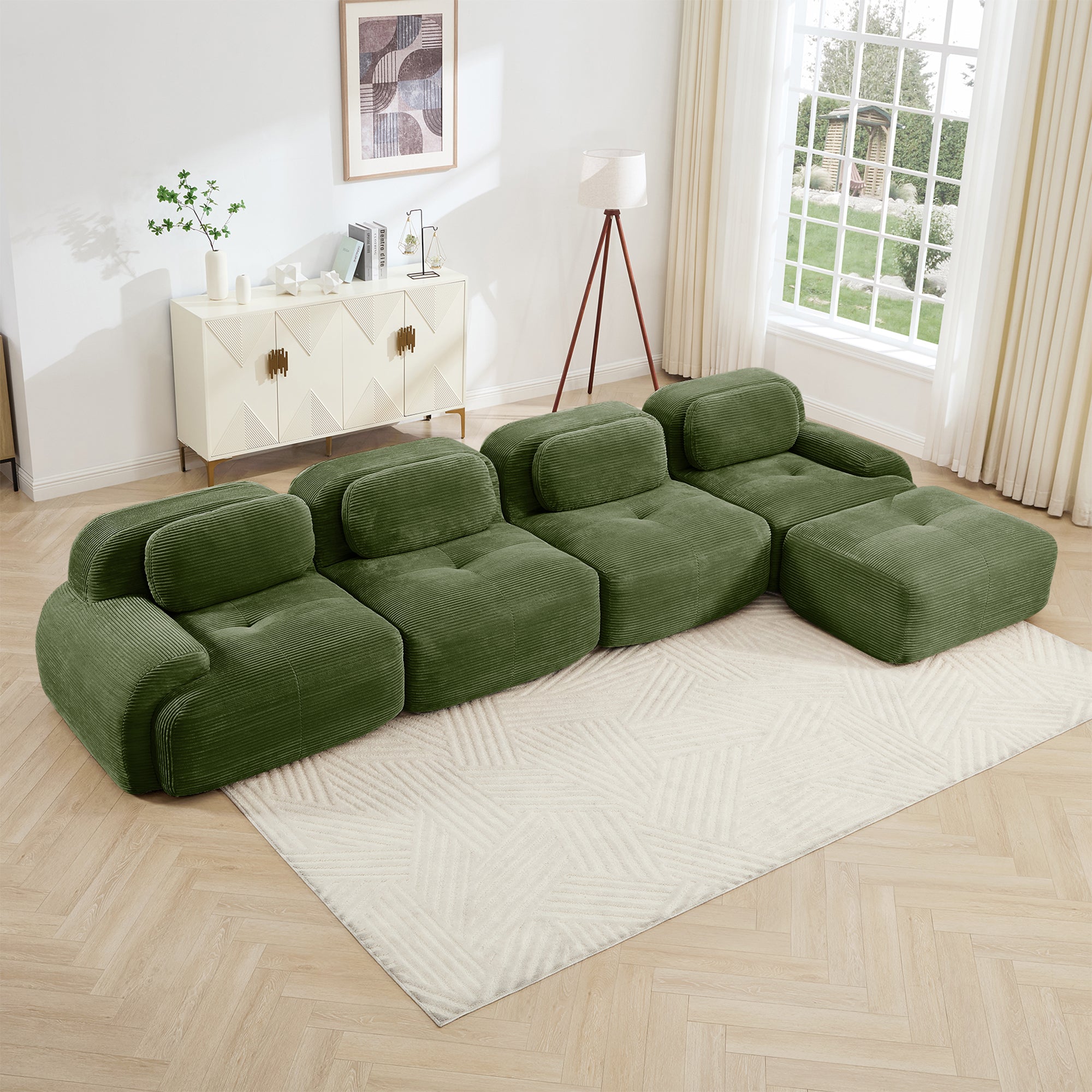 Bodil Curved 82" Sofa