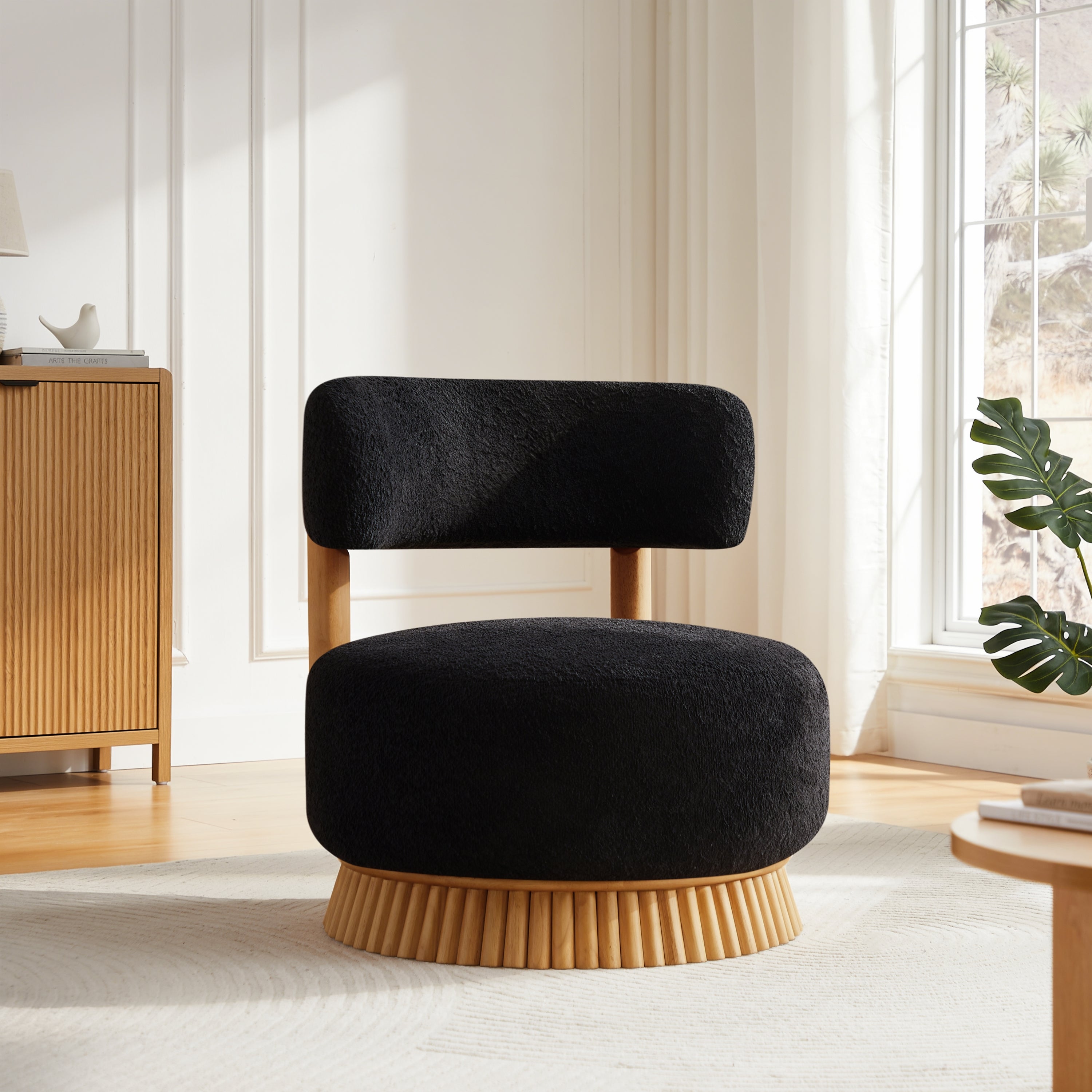 Dagny Boucle Accent Chair