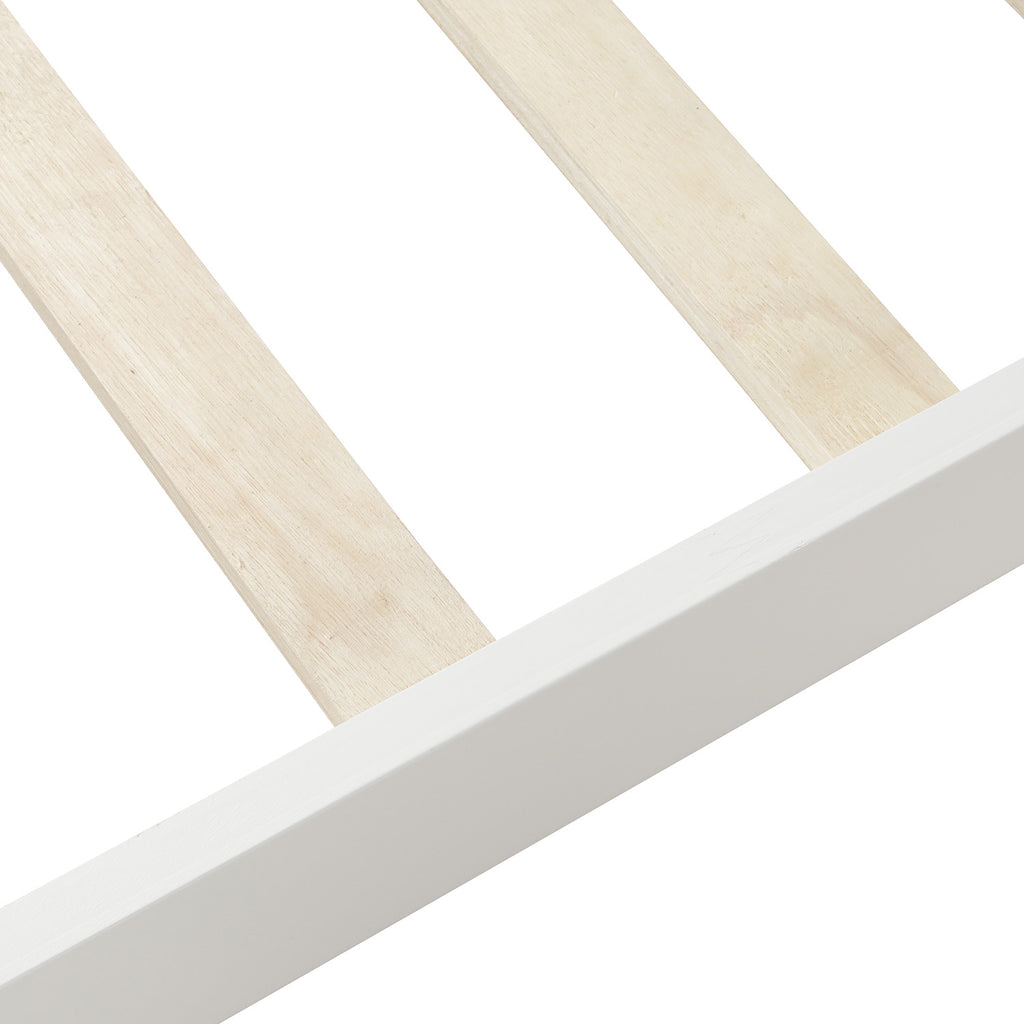 Une Solid Wood Twin Platform Bed Frame
