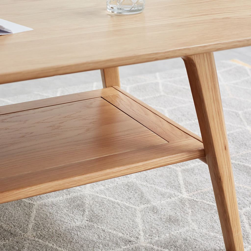 Juni Storage Solid Wood Coffee Table