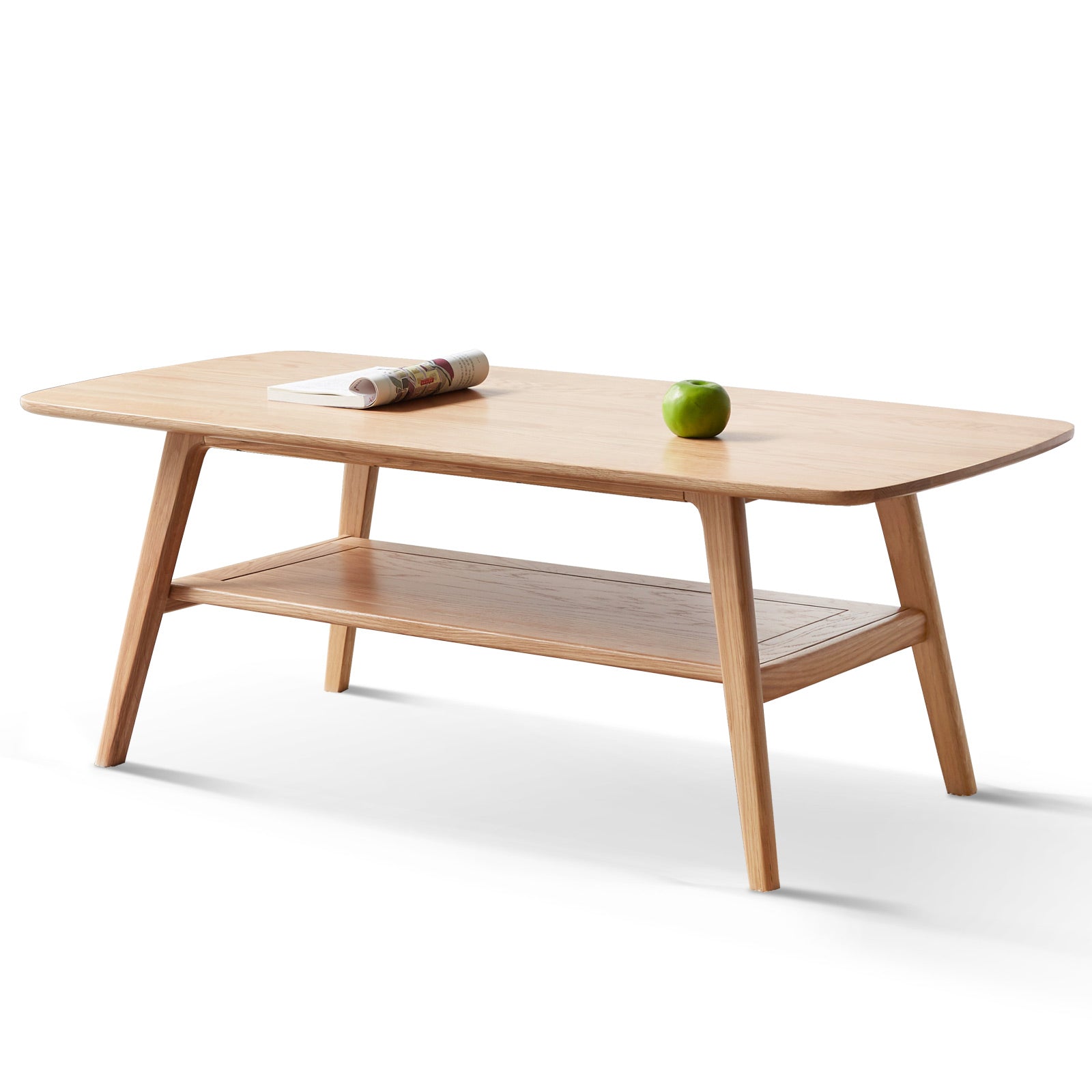 Juni Storage Solid Wood Coffee Table