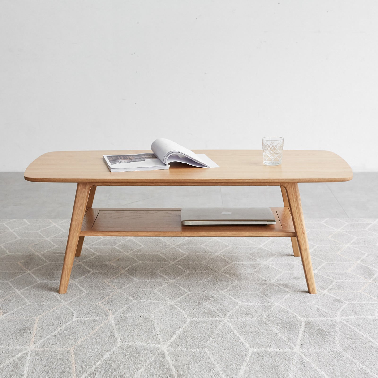 Juni Storage Solid Wood Coffee Table