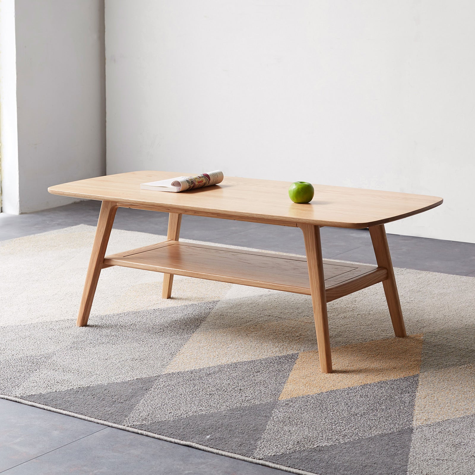 Juni Storage Solid Wood Coffee Table