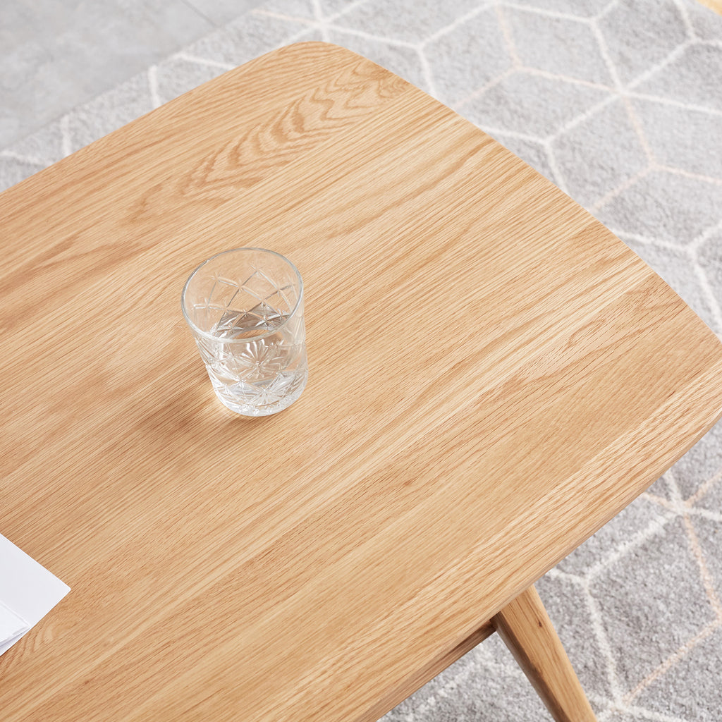 Juni Storage Solid Wood Coffee Table