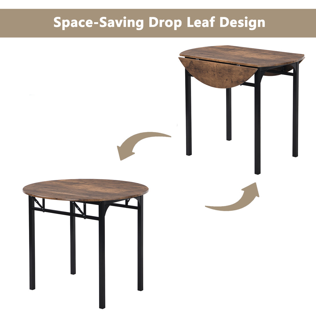 Vits 3-Piece Round Dining Set