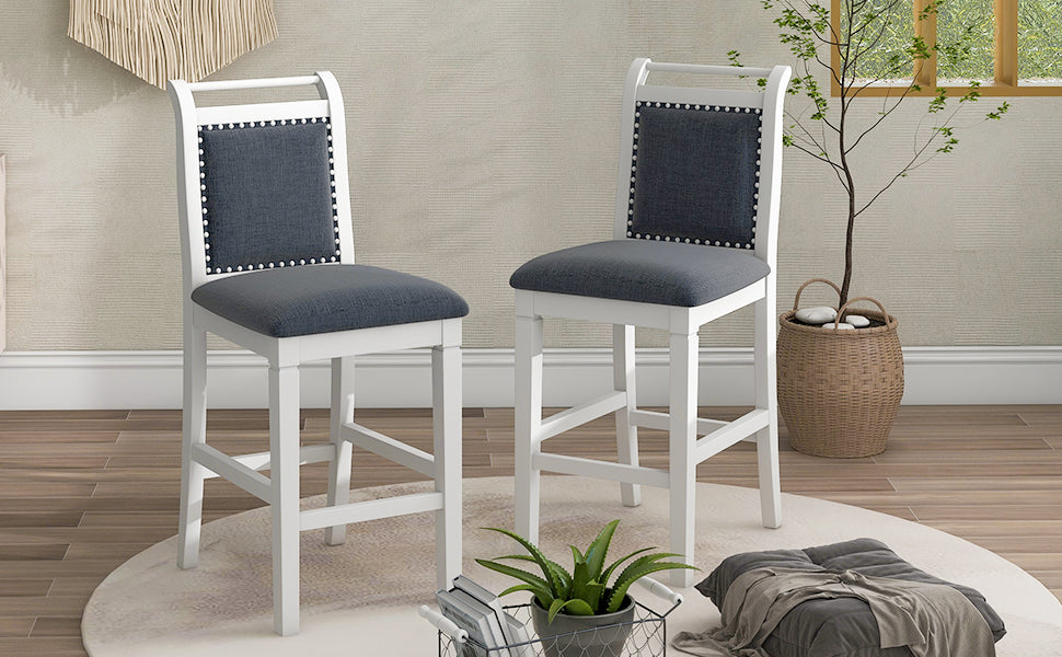 Oskar 3-Piece Solid Wood Dining Set