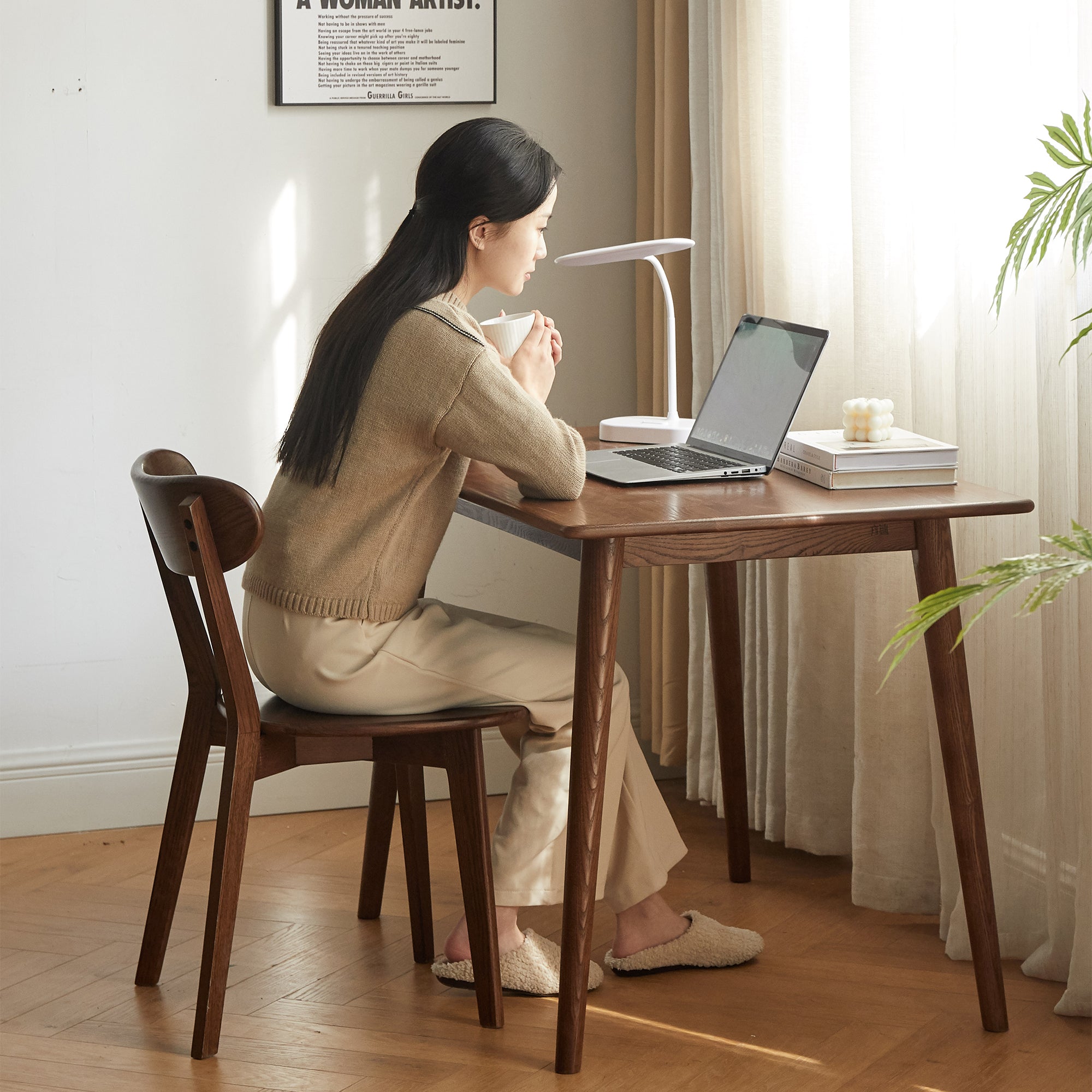 Cato Oak Dining Chair