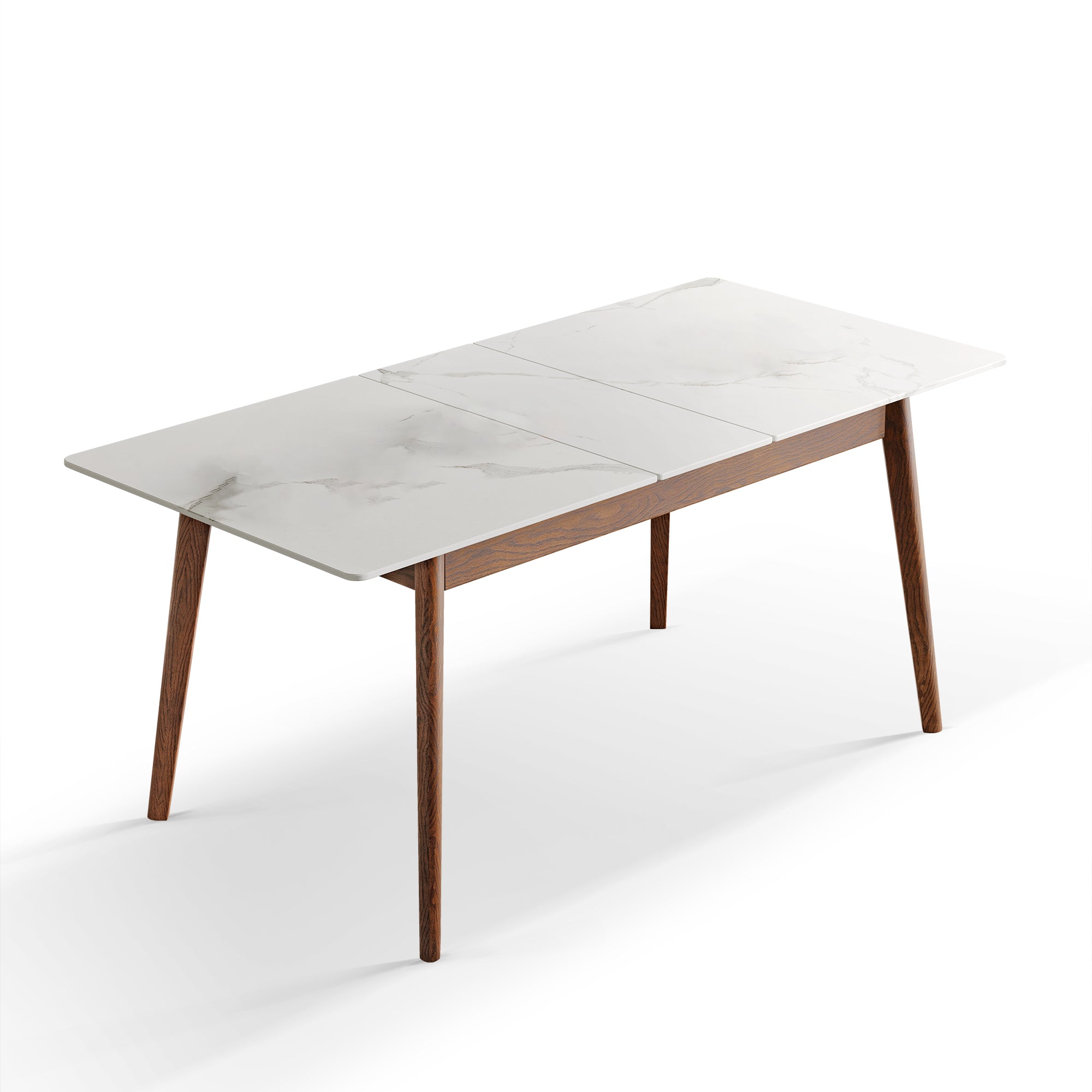 Wenche Round Walnut Dining Table